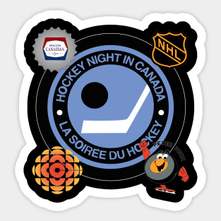 Molson's Hockey Night in Canada! Sticker